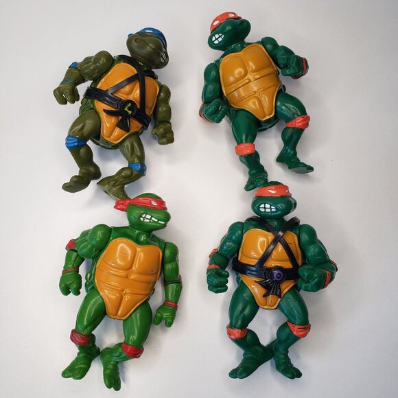 Teenage Mutant Ninja Turtles Playmates Action Figure TMNT Toy Leonardo 1988 - Picture 9 of 10